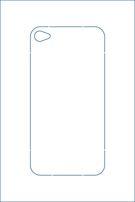 Cut Out Printable Phone Case Templates